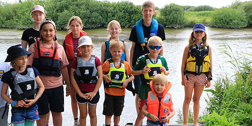 Kinder- und Jugendgruppe des Itzehoer Wasser-Wanderer