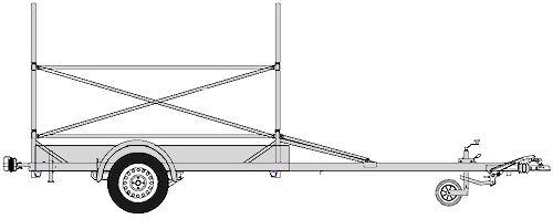 Kajaktransportanhänger Kajaktransportanhänger