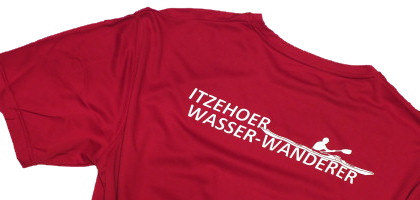 Vereinsshirt der It­ze­ho­er Was­ser-Wan­de­rer in neuem Design