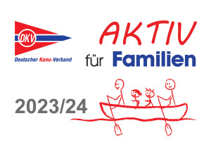 Schild: 'Aktivfür Familien 2023-2024'
