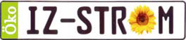 Logo: IZ-Öko STROM der Stadtwerke Itzehoe GmbH