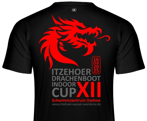 Shirts zum 12. Itzehoer Drachenboot Indoor-Cup