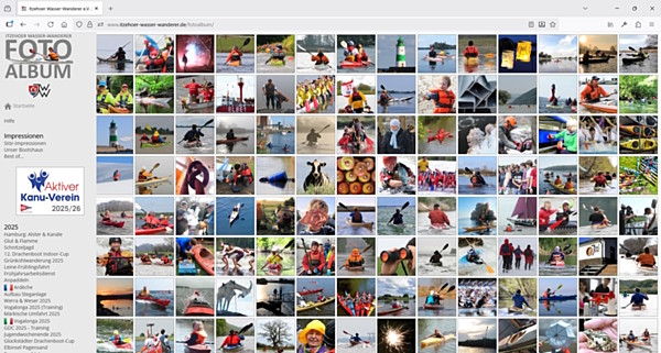 Screenshot Fotoalbum